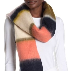 NWT Madewell Striped Weave Scarf OS